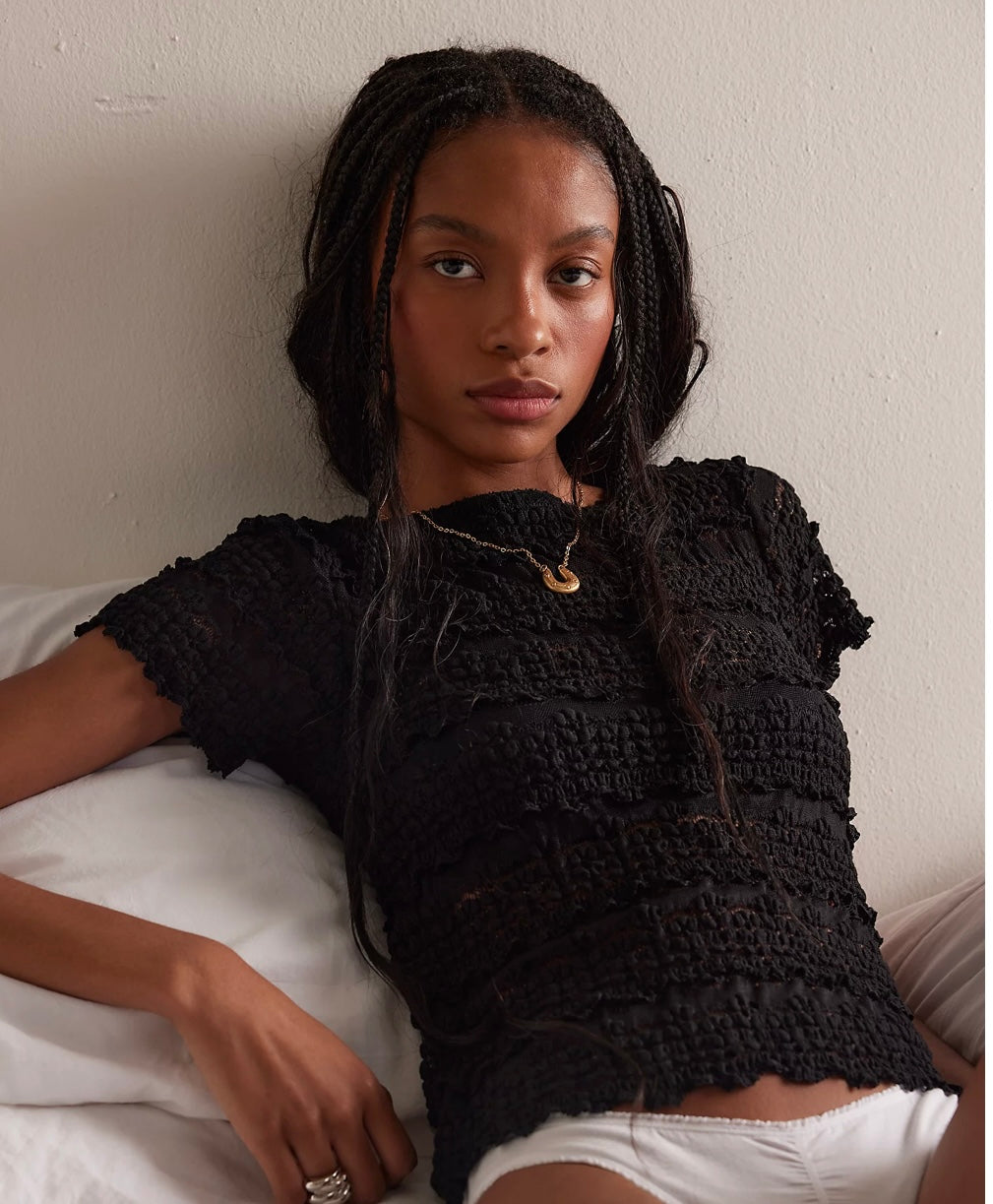 Angelina Lace Tee