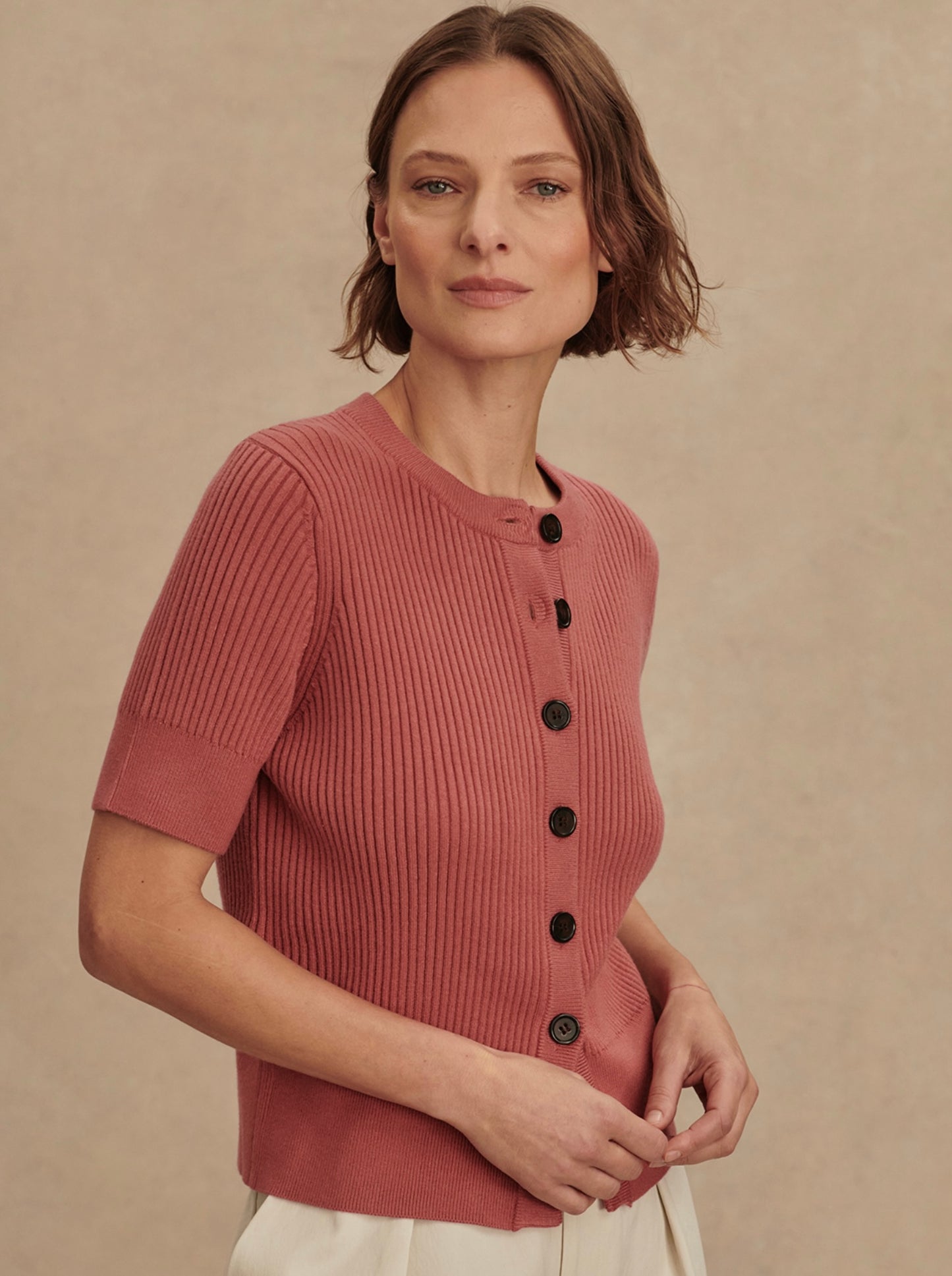 Micha Short Sleeve Cardigan
