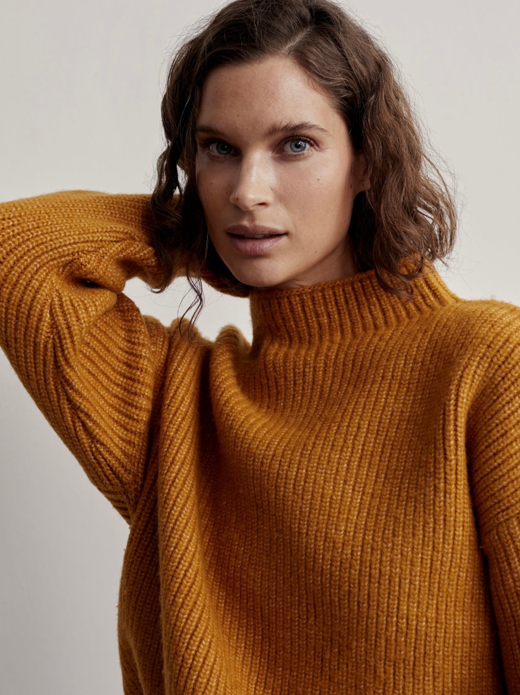 Skyla Funnel Neck Knit