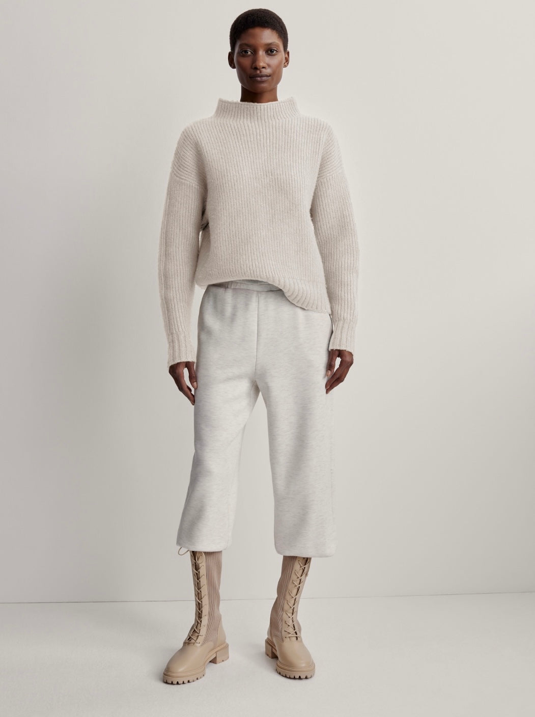 Skyla Funnel Neck Knit