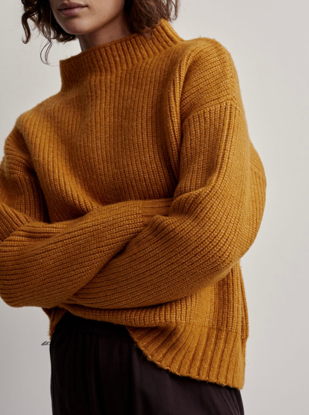 Skyla Funnel Neck Knit