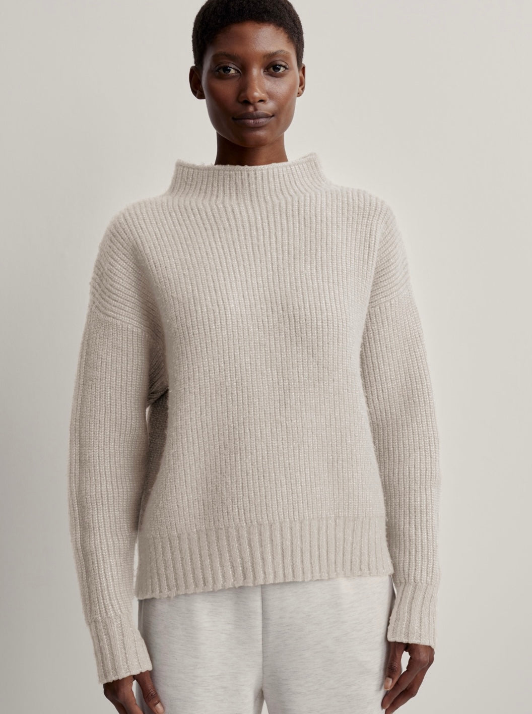 Skyla Funnel Neck Knit