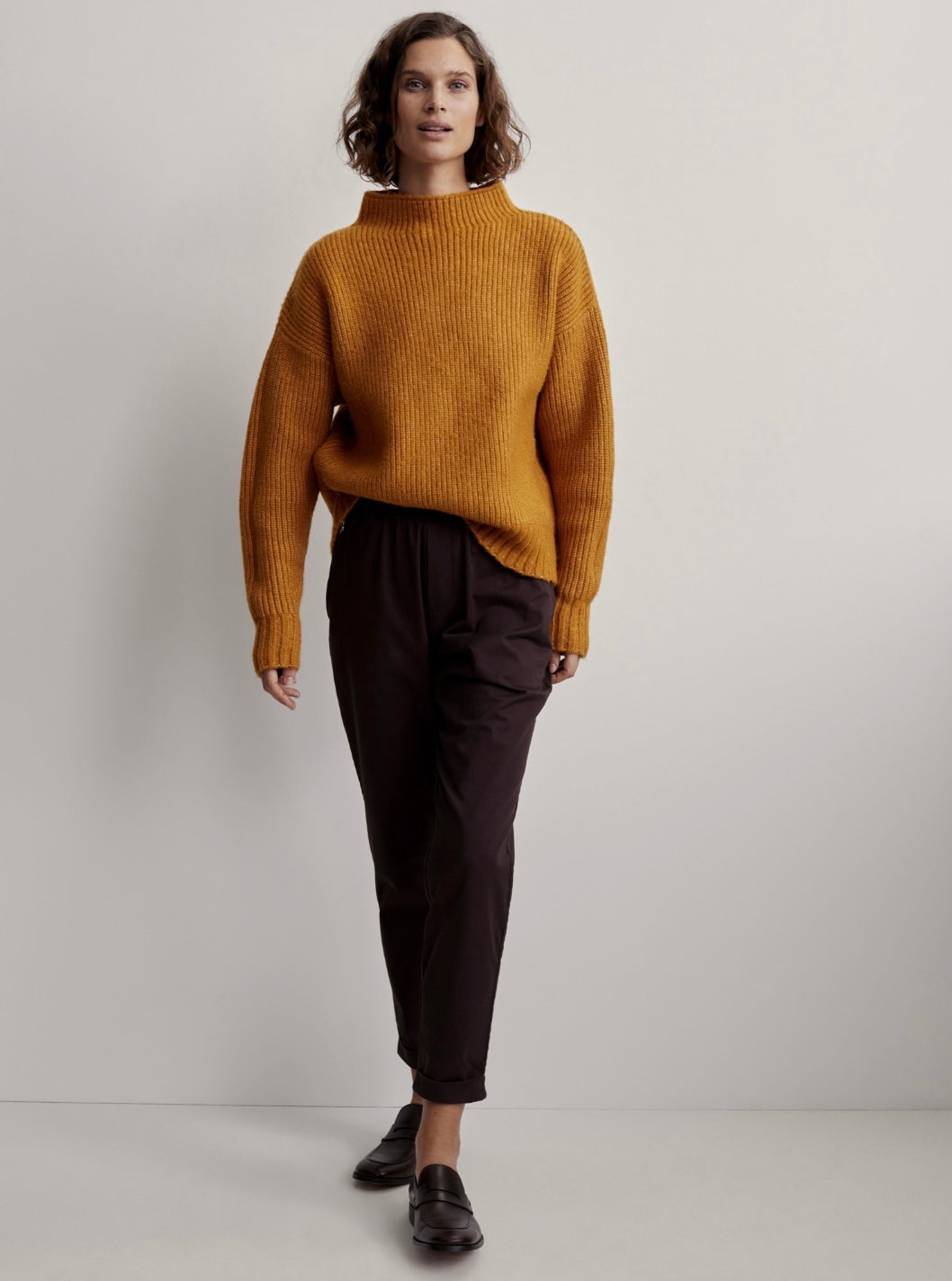 Skyla Funnel Neck Knit