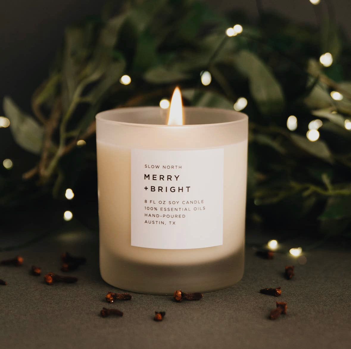 Merry and Bright Candle