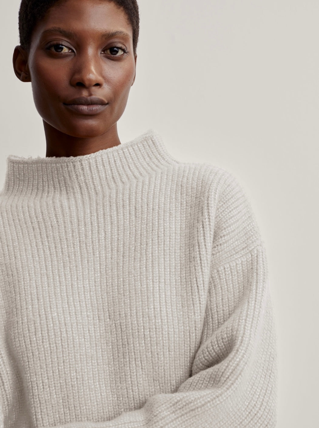 Skyla Funnel Neck Knit