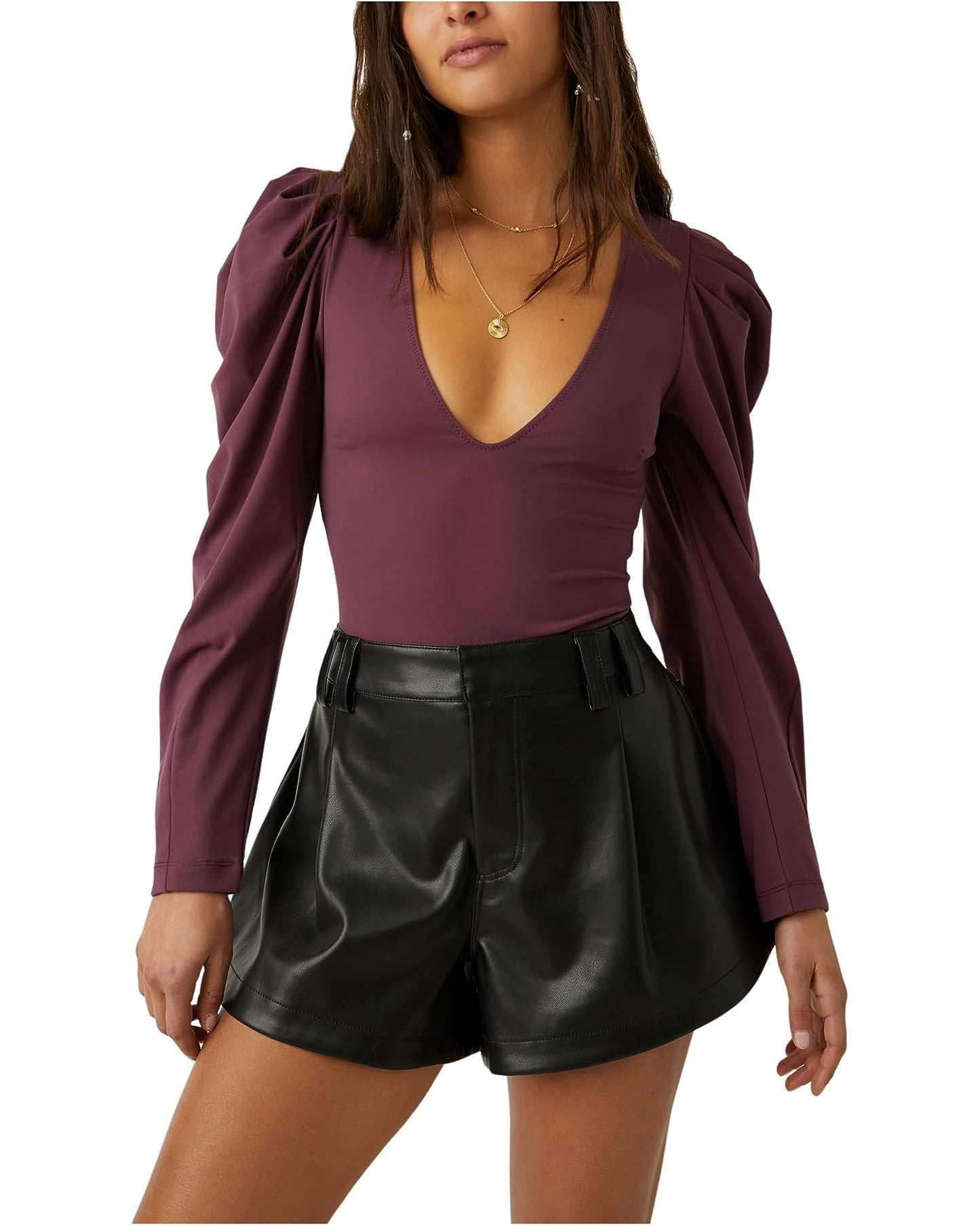Va Va Voop Bodysuit-Long Sleeve