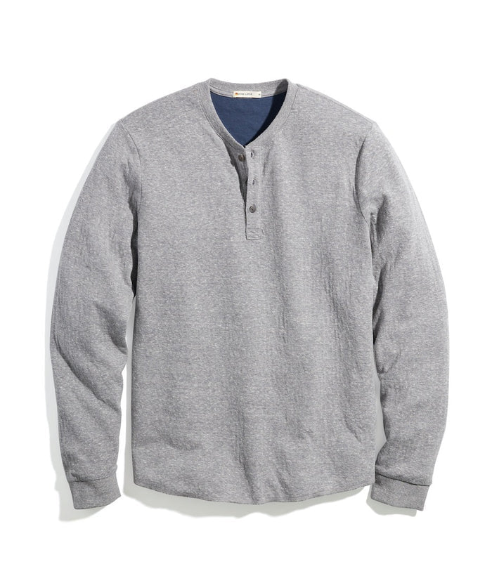 Double Knit Long Sleeve Henley