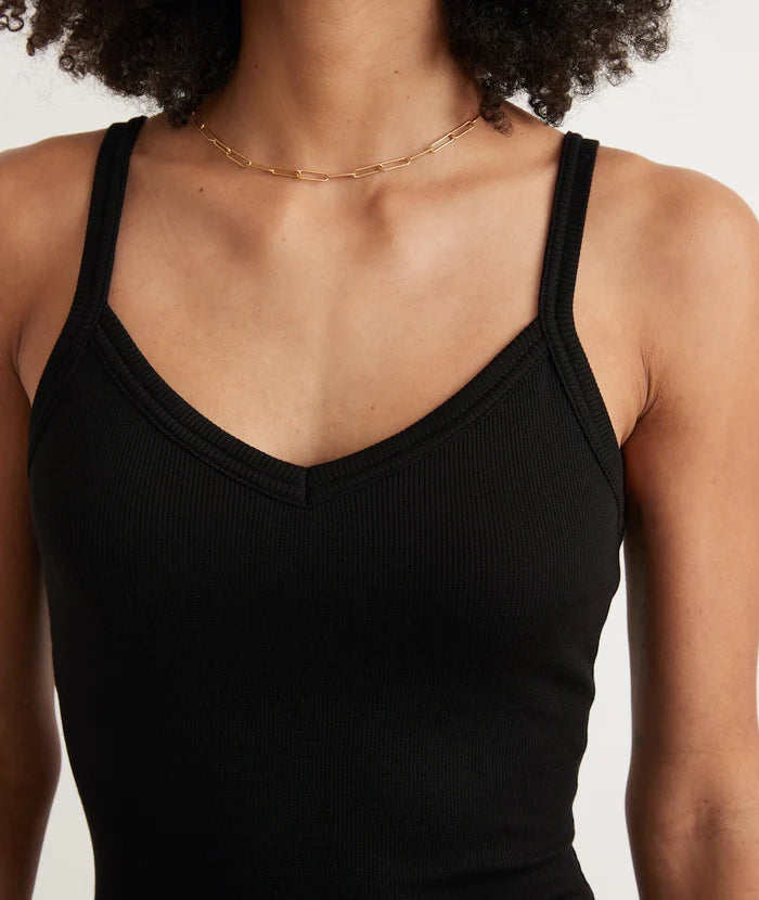 Lexi Rib Spaghetti Strap Dress
