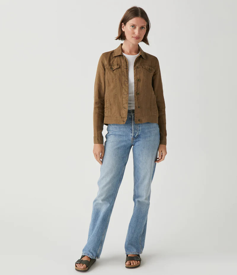 Jean Linen Jacket