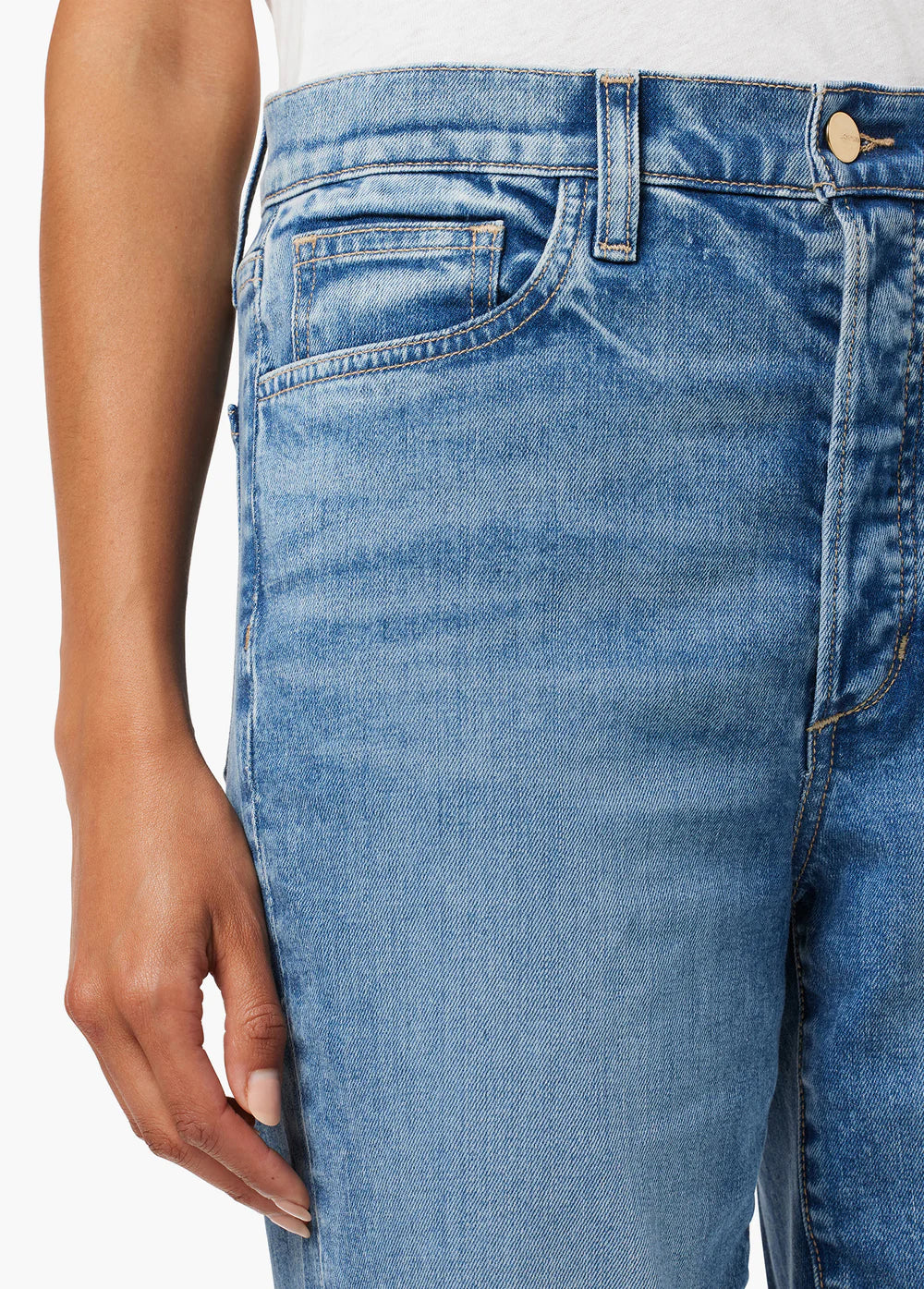 The Honor Ankle Straight with Button Fly