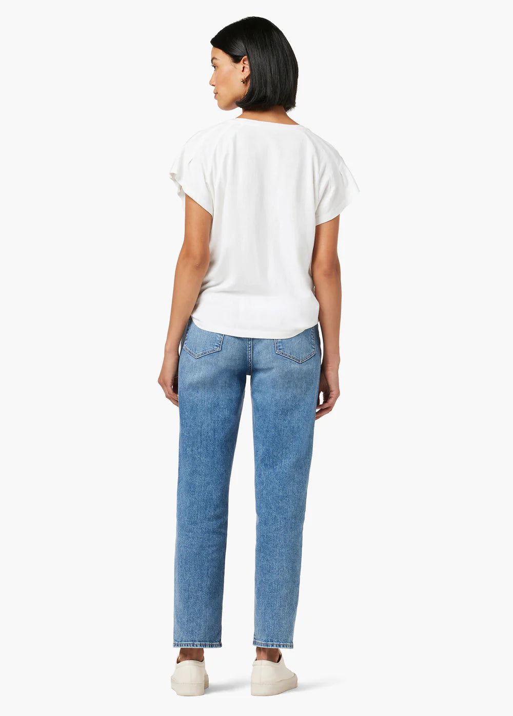 The Honor Ankle Straight with Button Fly