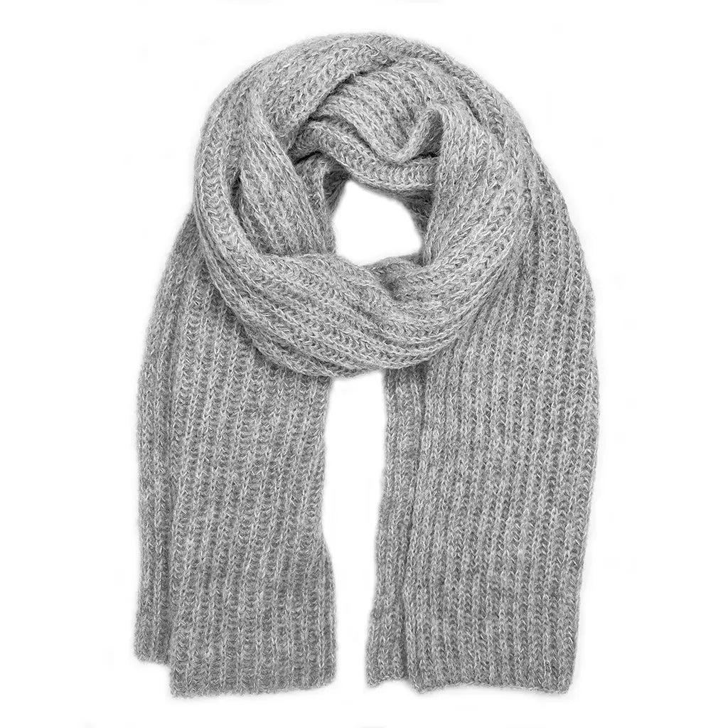 Chunky Knit Alpaca Scarf