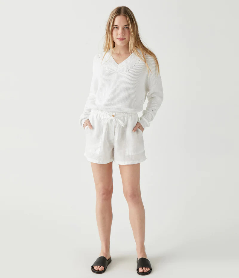 Paulette Linen Short