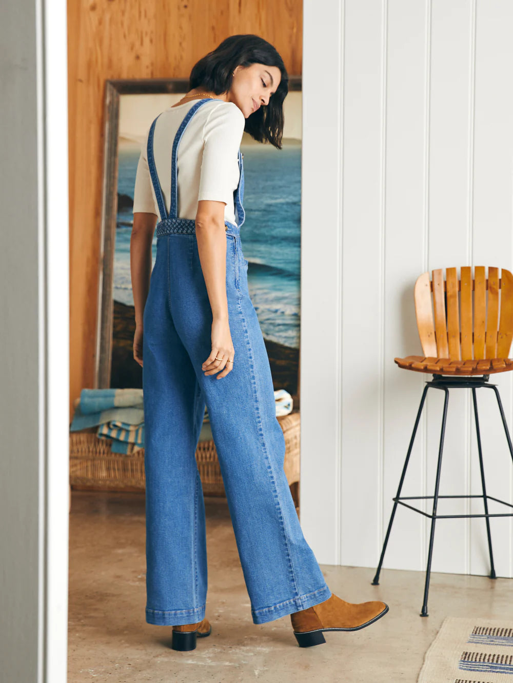 Organic Cotton Denim Sienna Jumpsuit