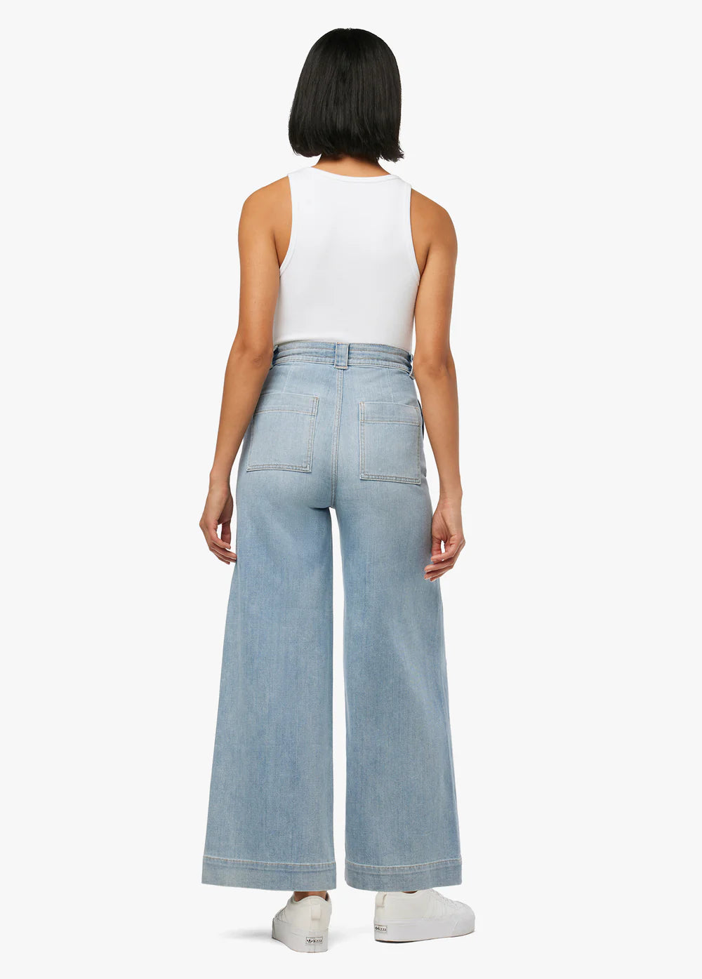 The Addison High Rise Wide Leg Crop