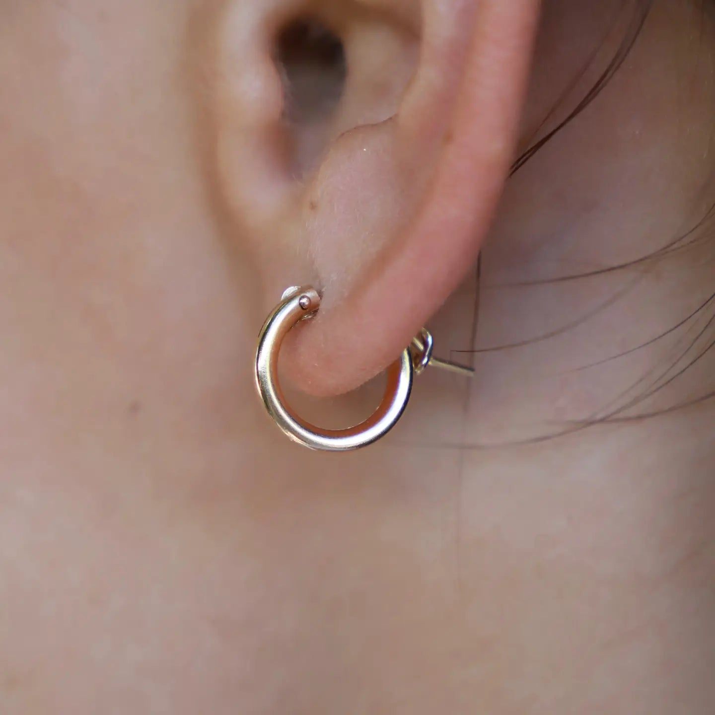 Gold Filled Hoops