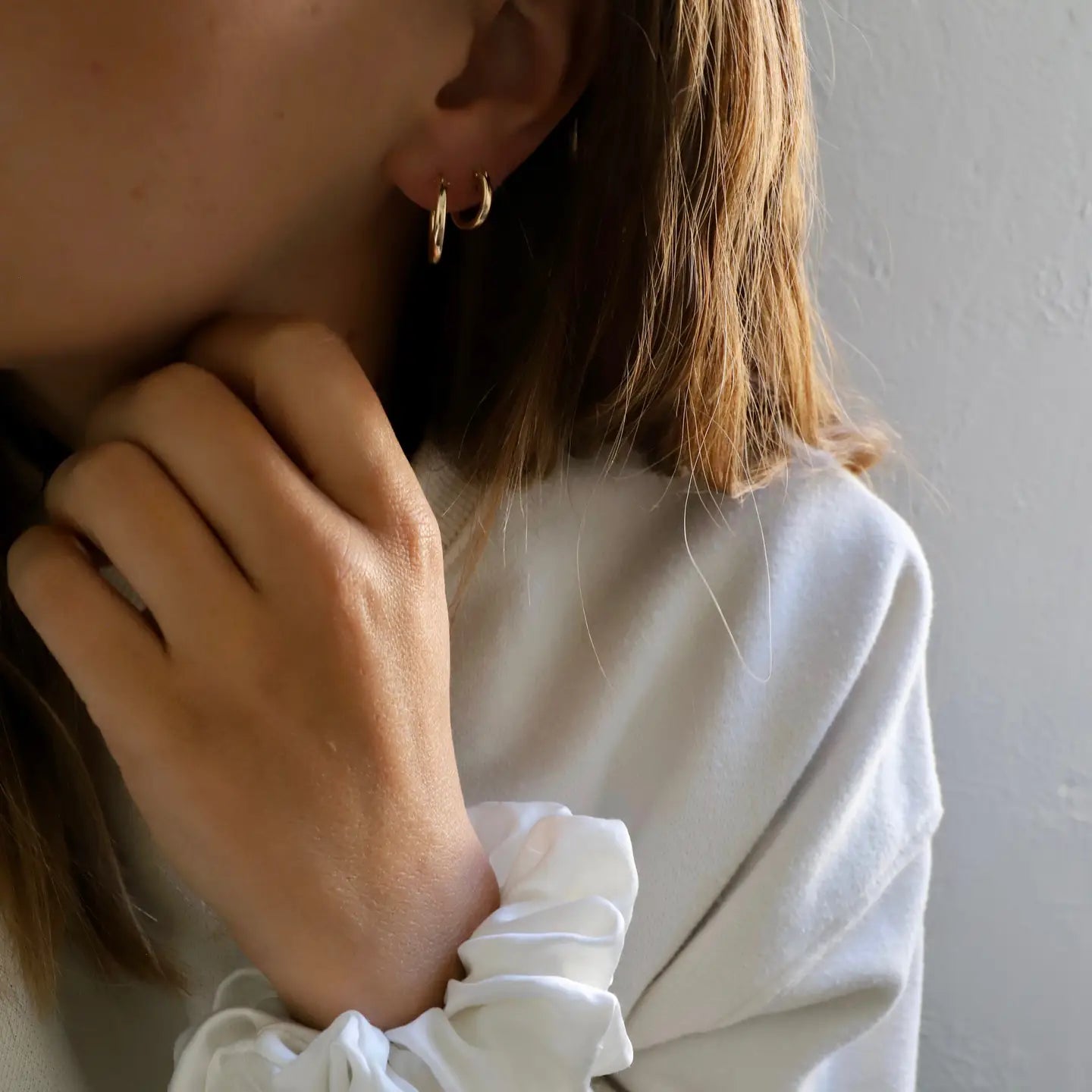 Gold Filled Hoops