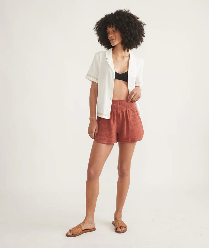 Cali Double Cloth Short
