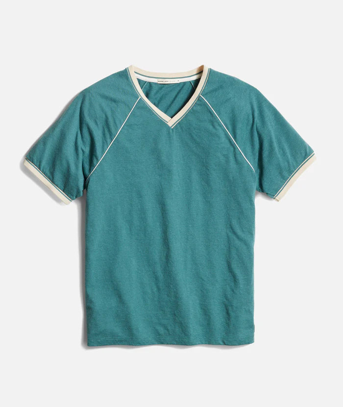Varsity V Neck Tee
