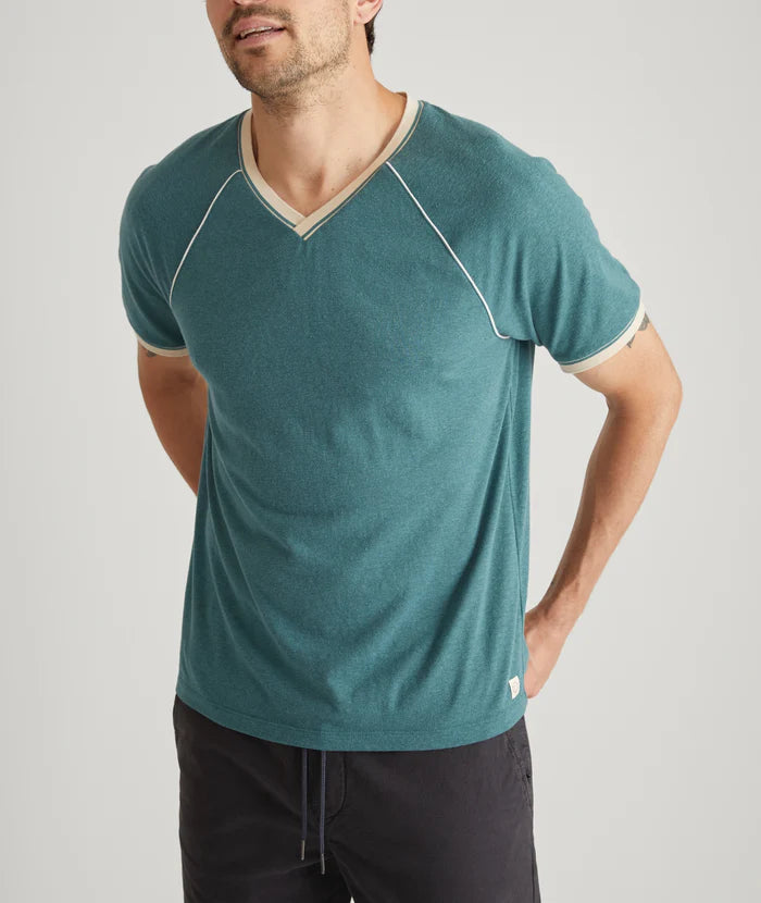 Varsity V Neck Tee