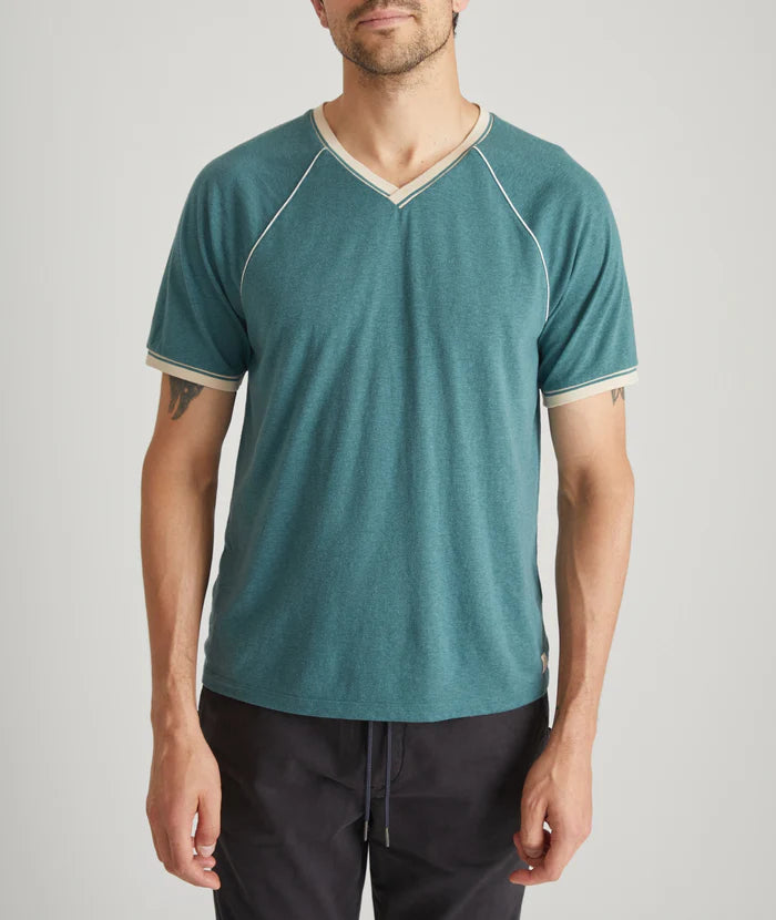 Varsity V Neck Tee