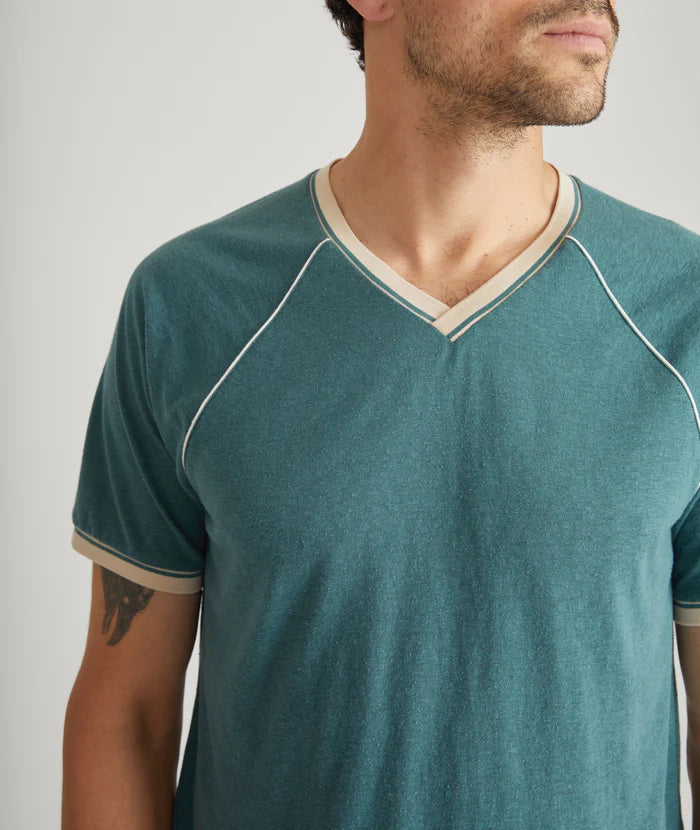 Varsity V Neck Tee