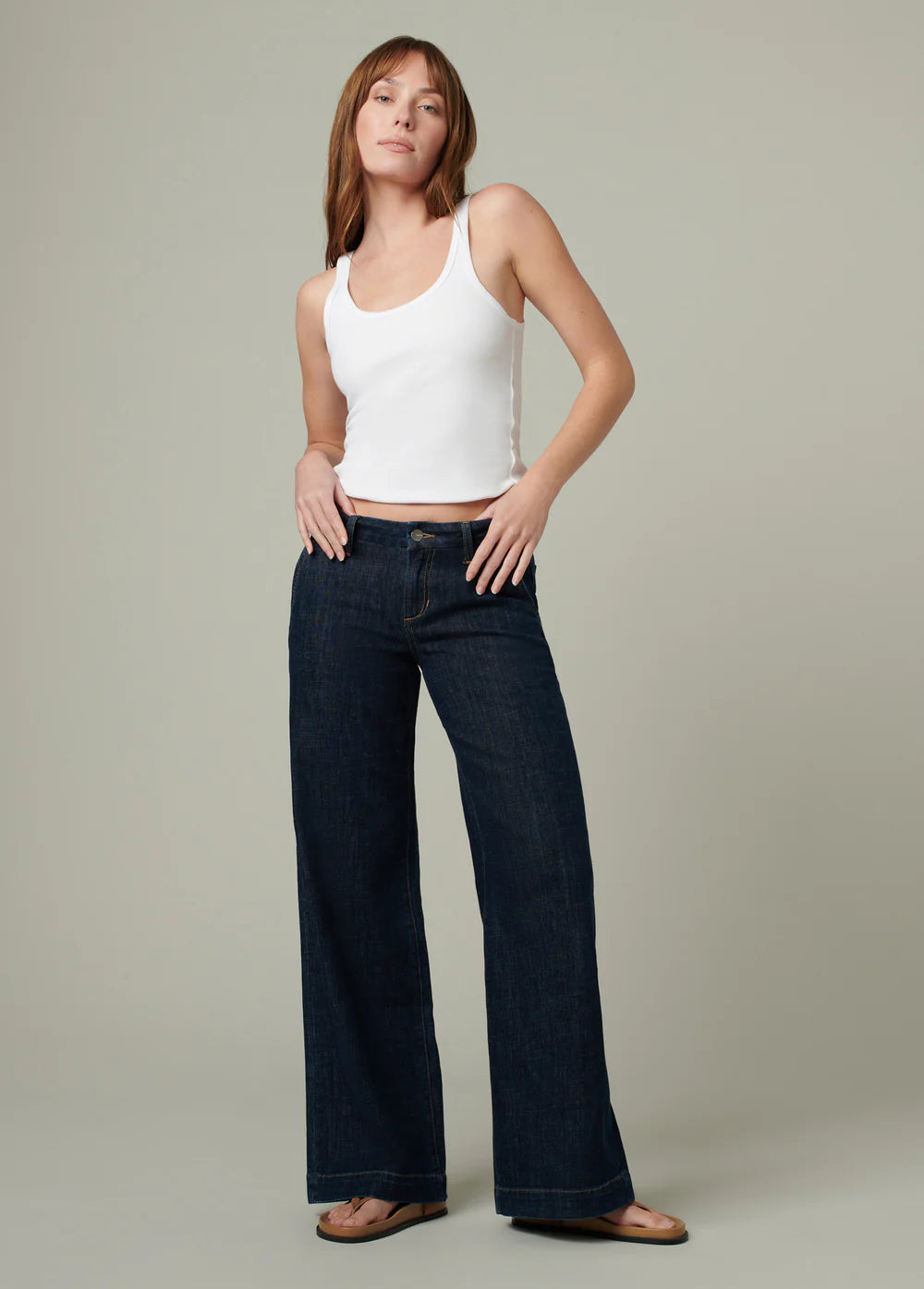 The Lou Lou Low Rise Wide Leg