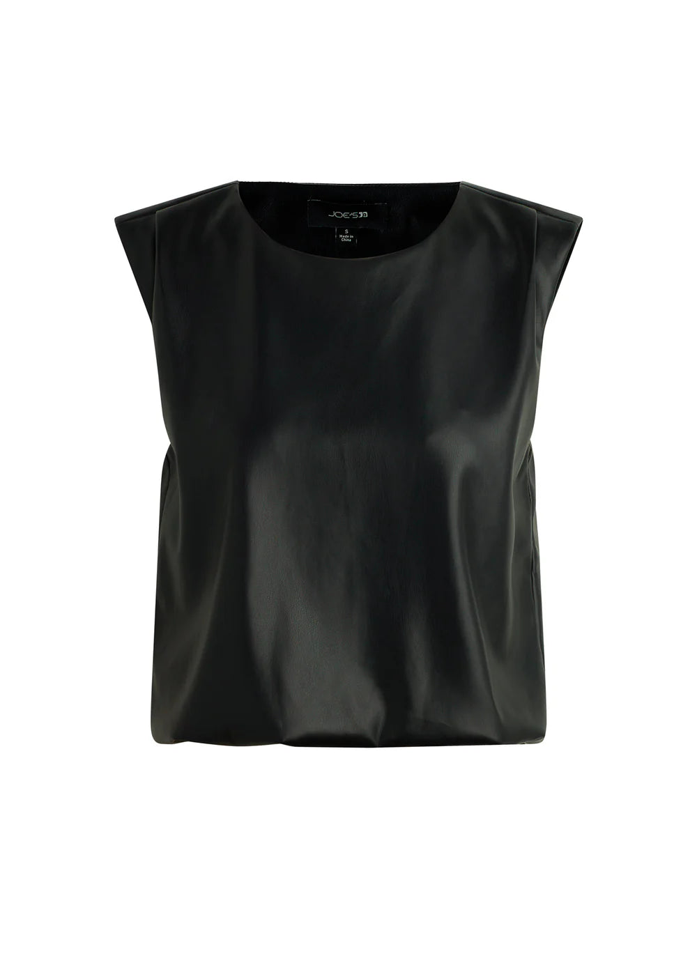 The Maeve Vegan Leather Tee