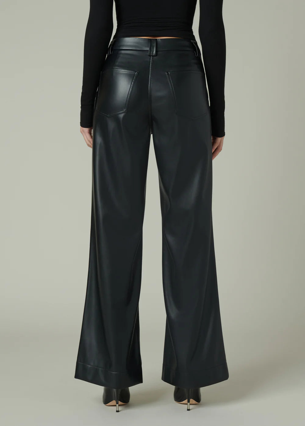 The Mia Vegan Leather Trouser 32”