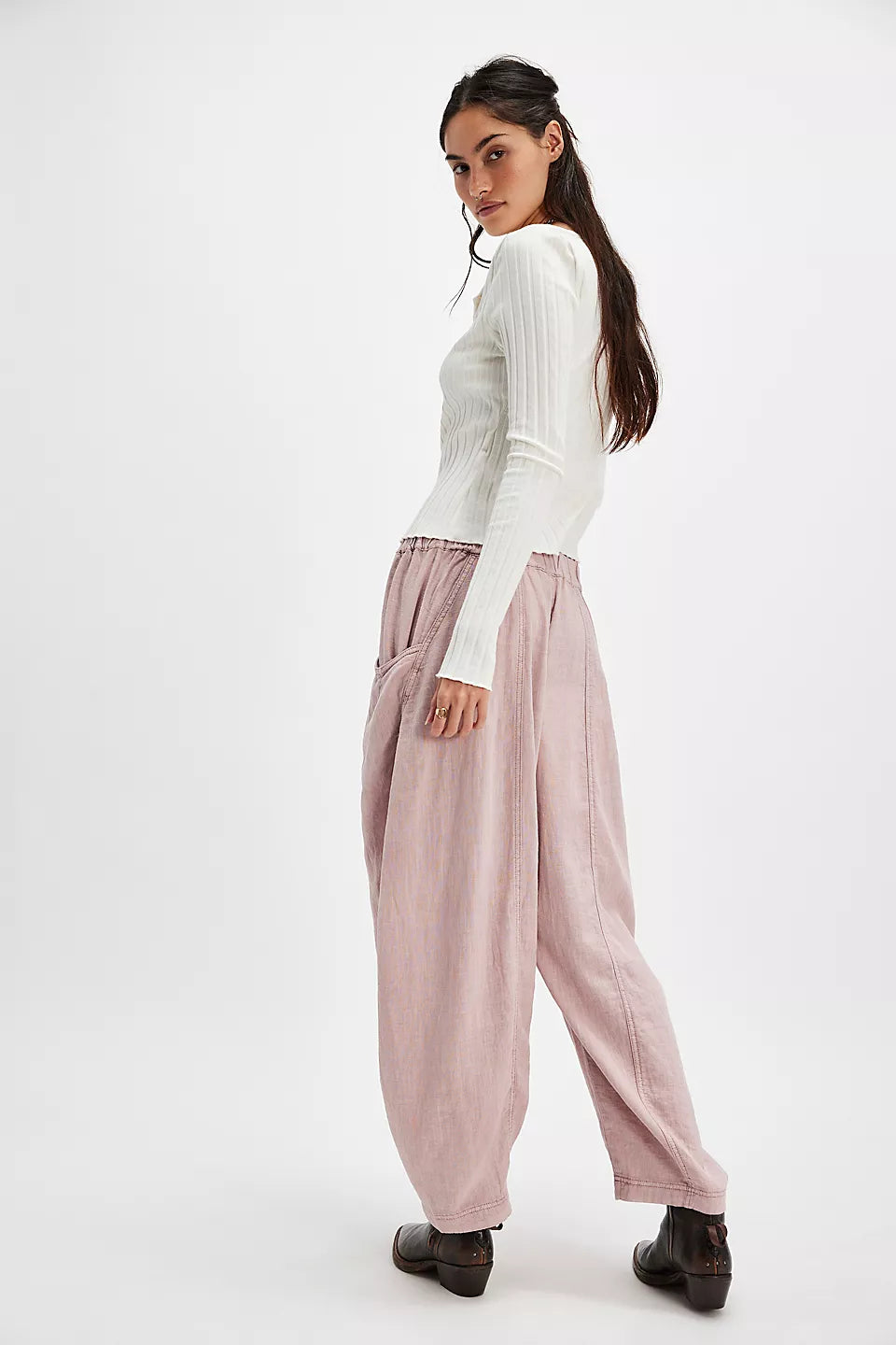 High Road Pull-On Barrel Pants