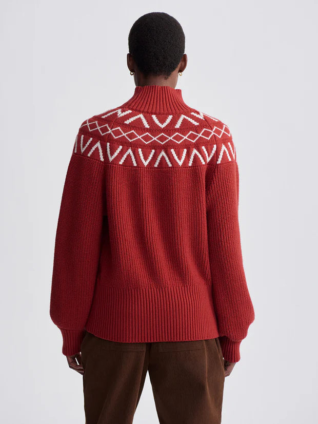 Marcie Fair Isle Yoke Knit