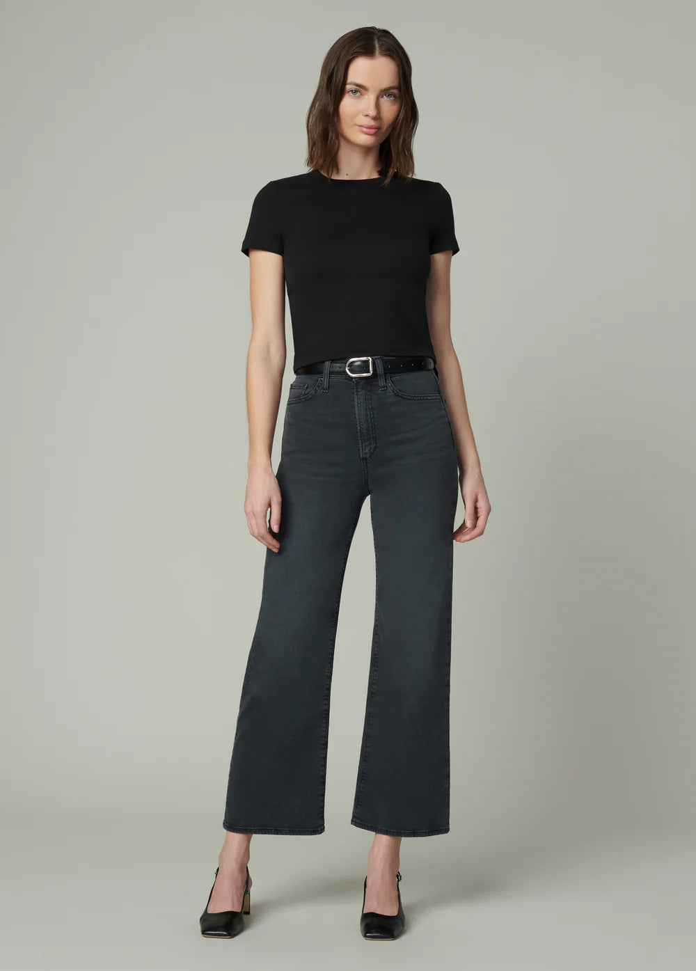 Mia High Rise Wide Leg Ankle