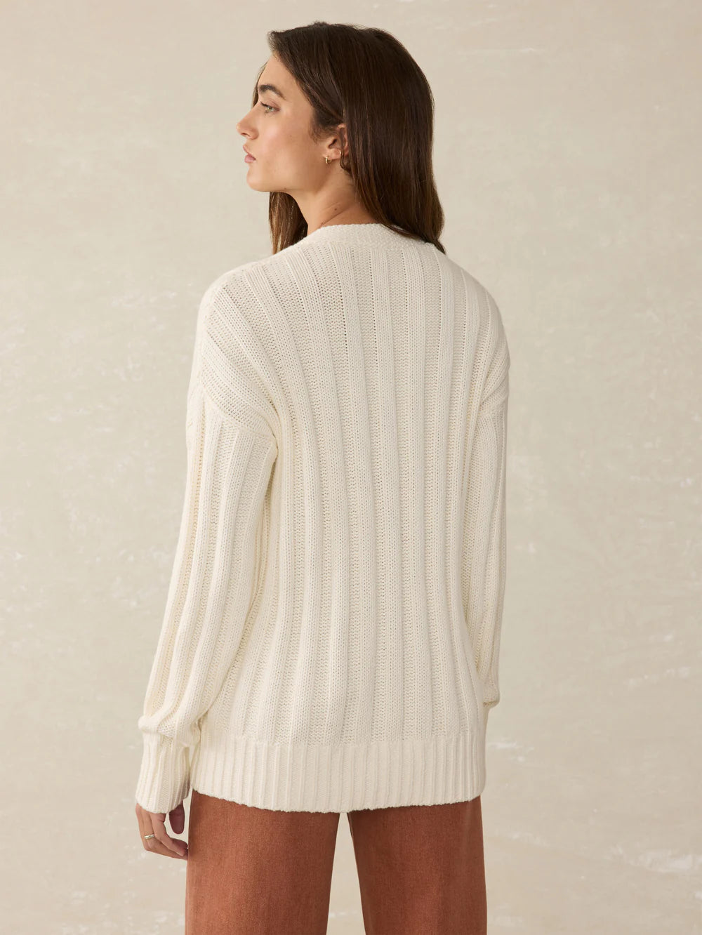 Sunwashed Laidback Cotton Cardigan