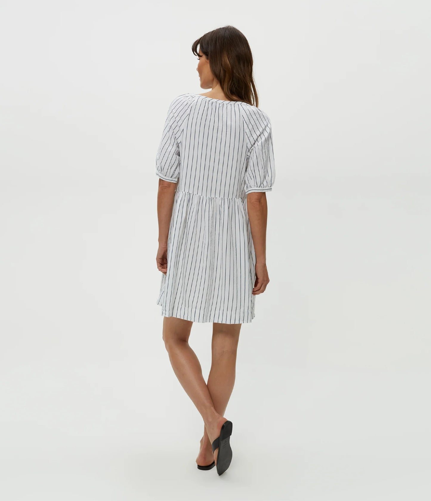 Kellie Split Neck Dress