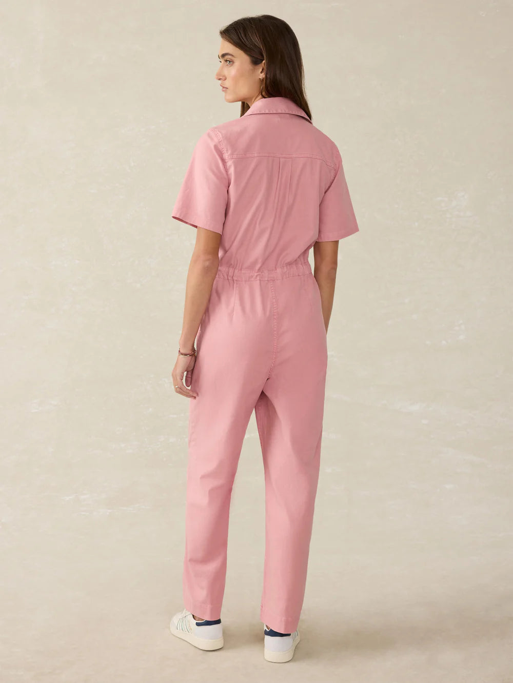 Utility Twill Raven Jumpsuit