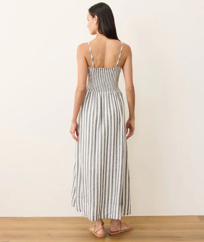 Sutton Smocked Strapless Dress