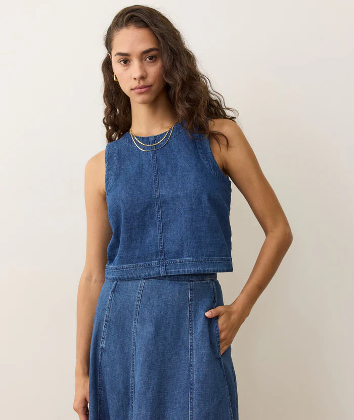 Quinn Denim Tank