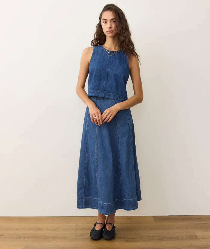Quinn Denim Tank