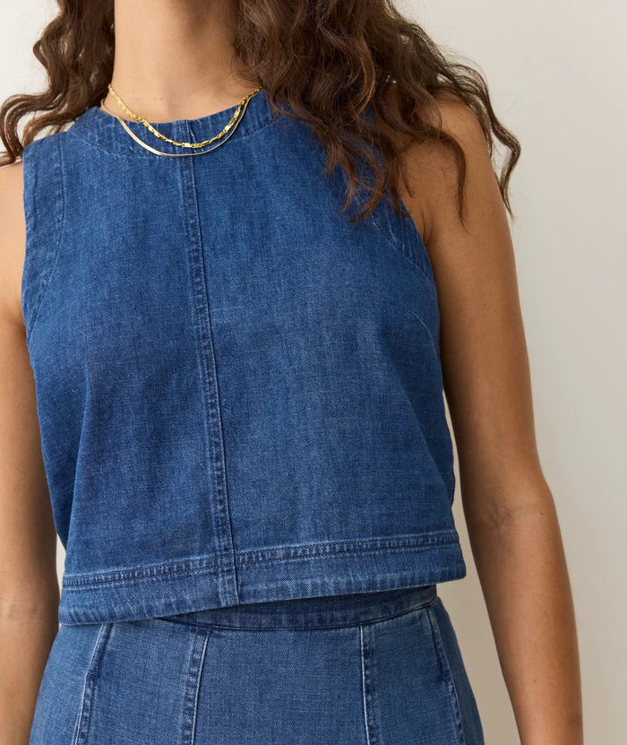 Quinn Denim Tank