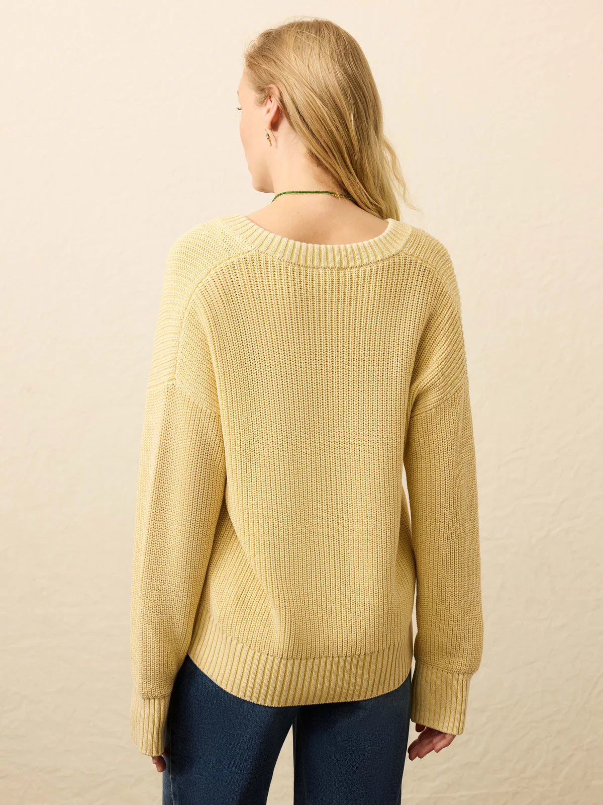Sunwashed Cotton Fisherman Henley