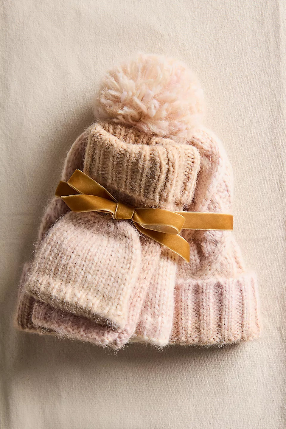 Rainbow Run Hat + Glove Set