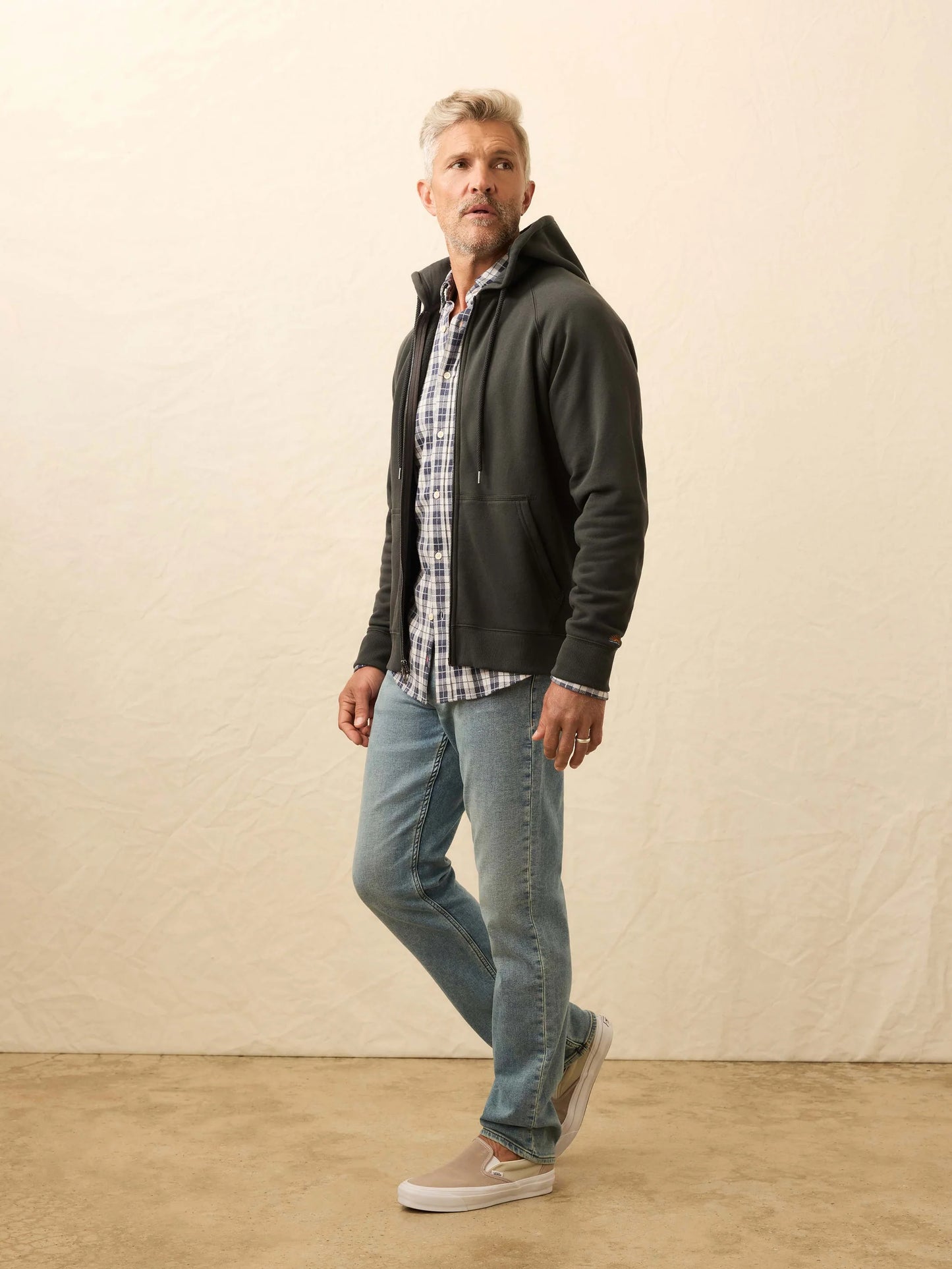 High Standard Fleece Zip Hoodie