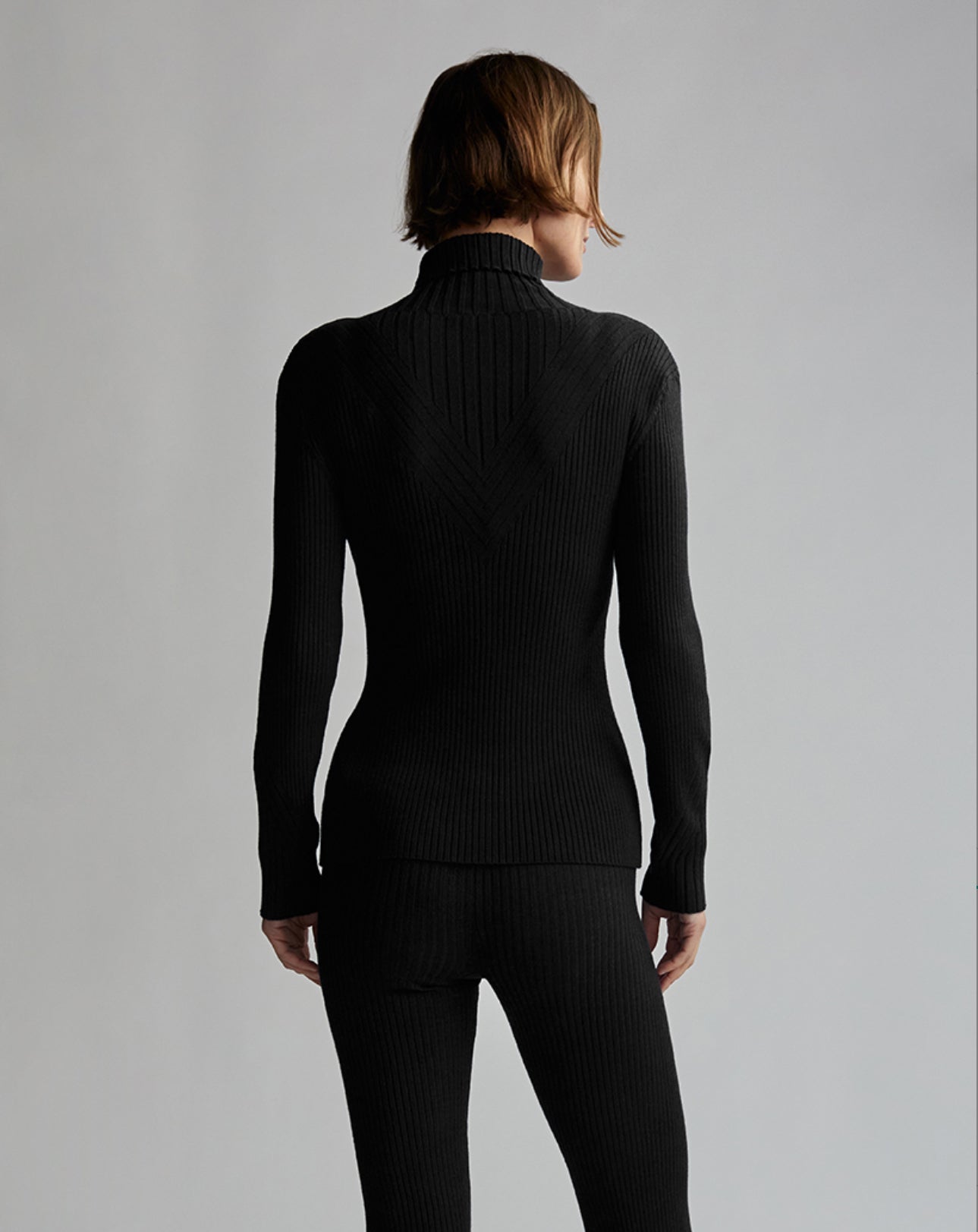 Esme Rib Roll Neck