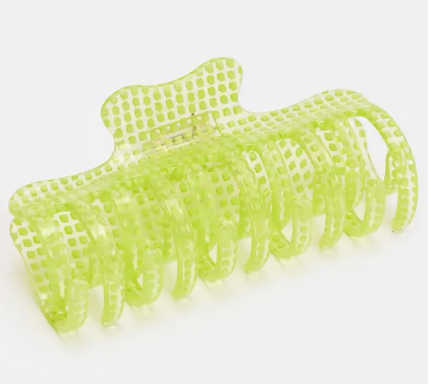 Jojo Claw in Large Lime Drop