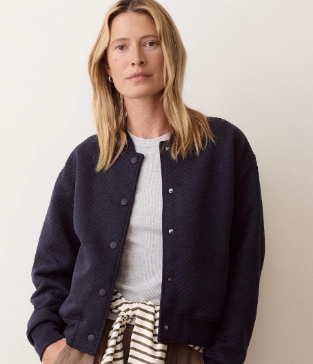 Corbet Quilted Bomber