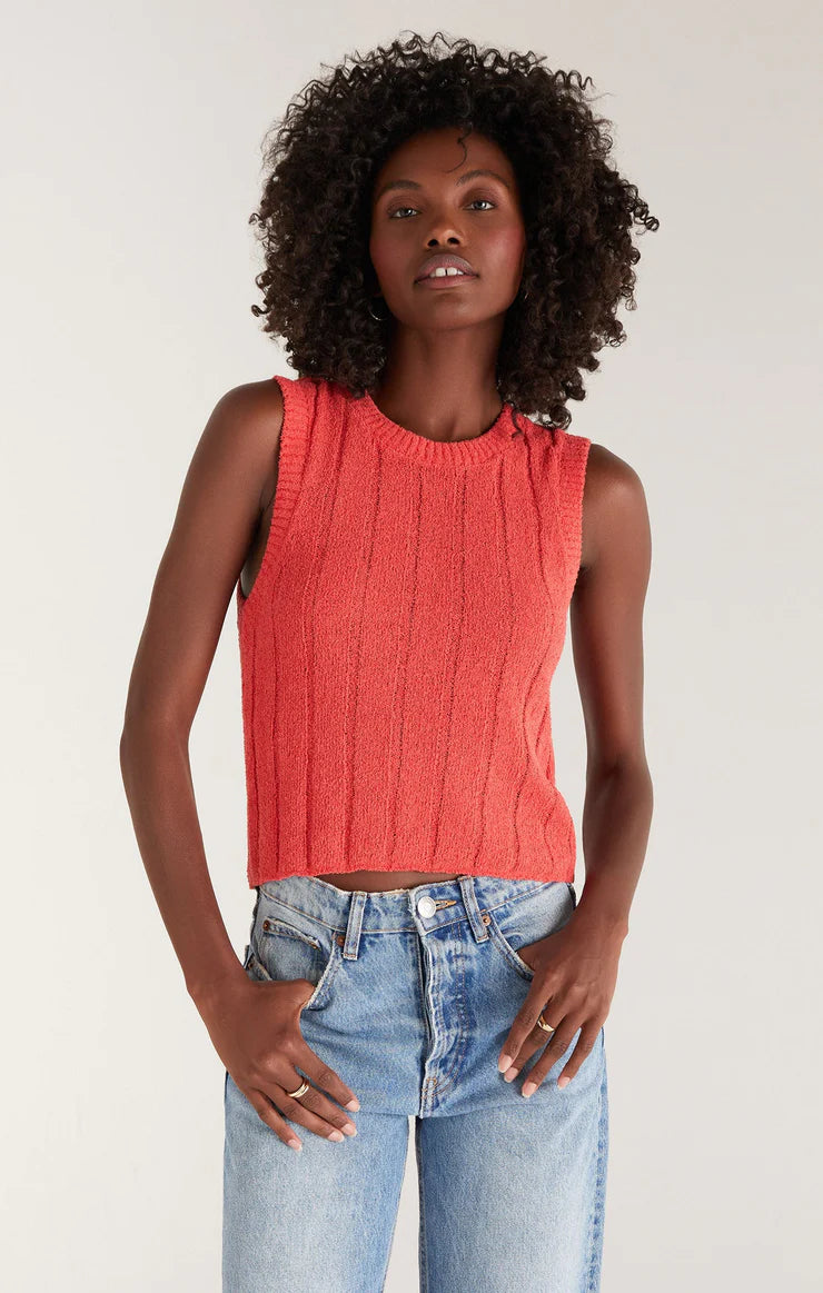 Ribbed 2025 sweater tank