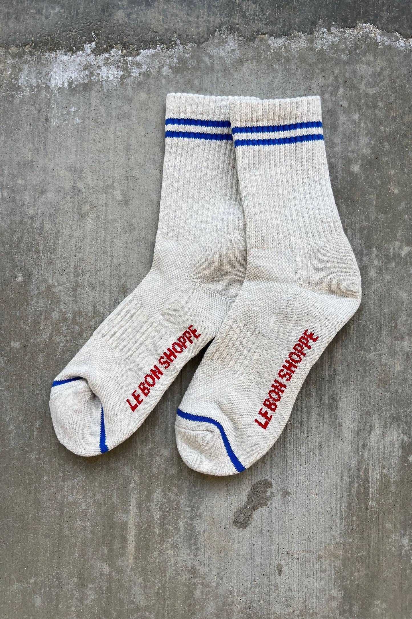 Boyfriend Socks (wholesale): Pastel Sky