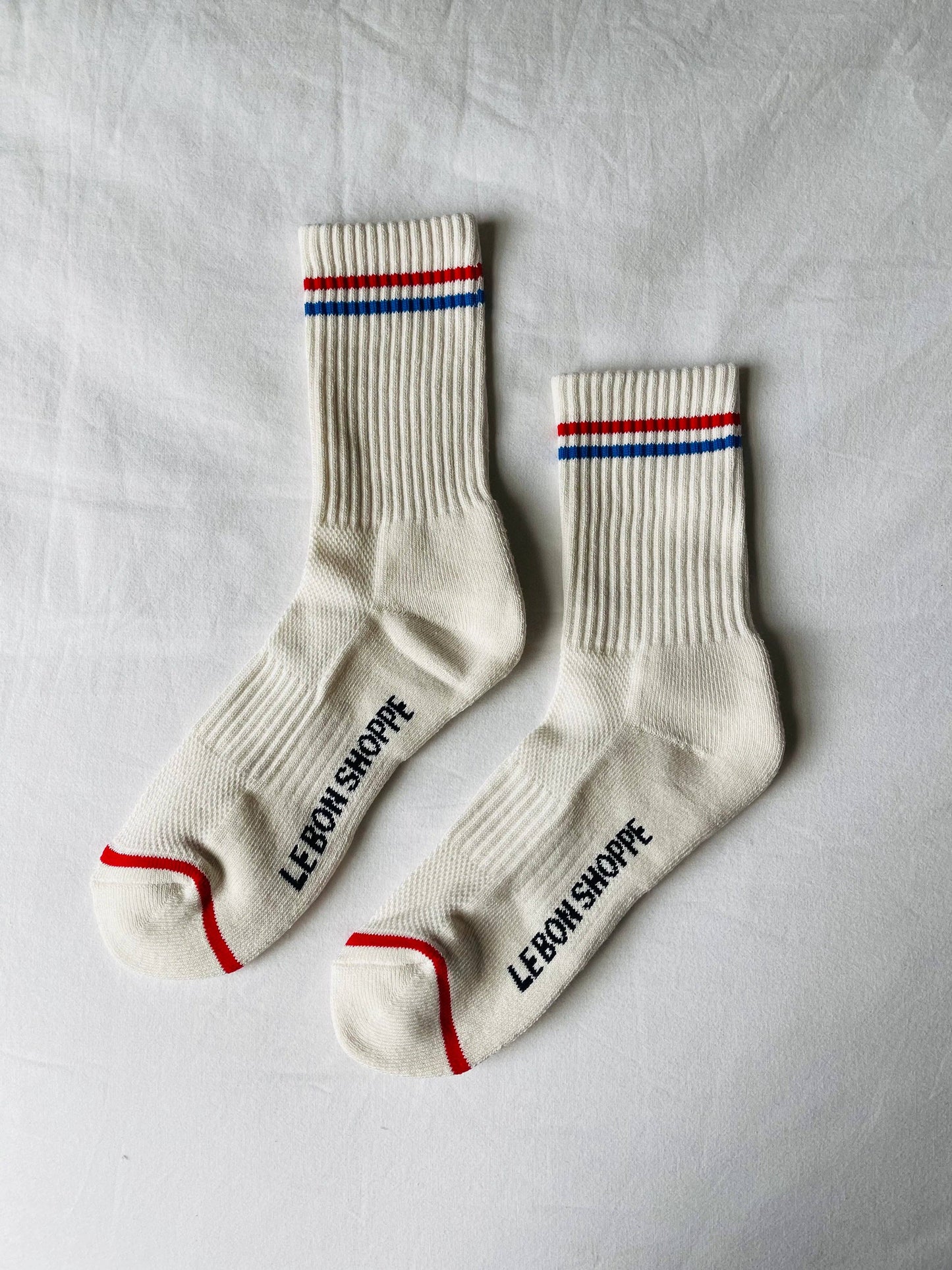 Boyfriend Socks (wholesale): Pastel Sky