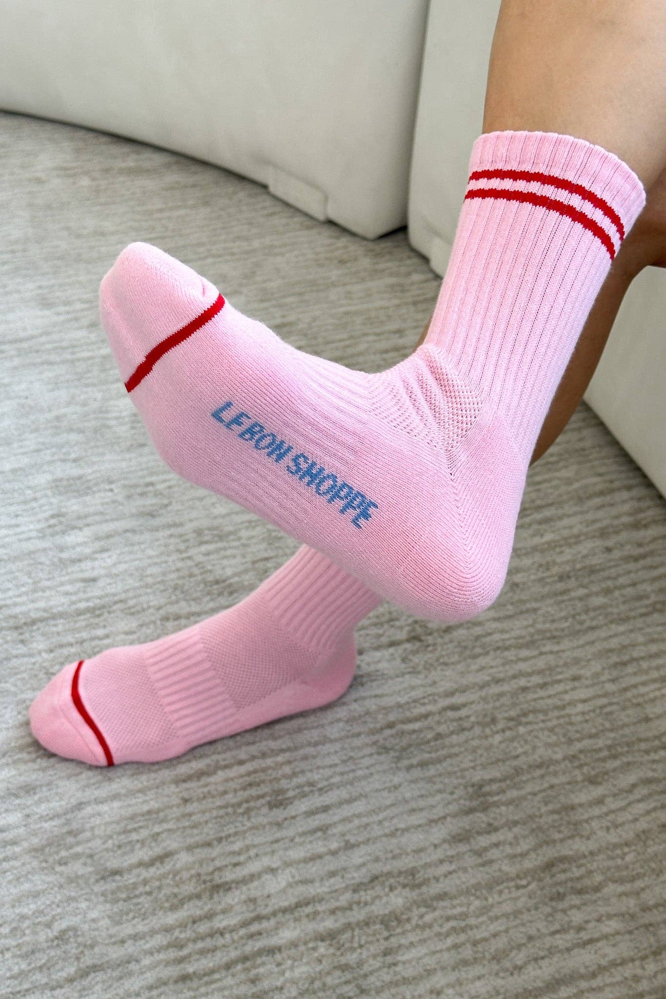 Boyfriend Socks (wholesale): Pastel Sky