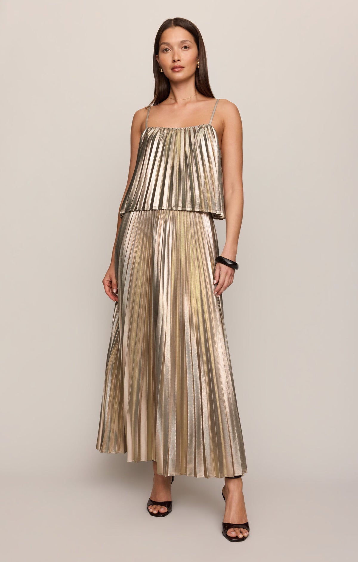 Starlit Soiree Pleated Skirt